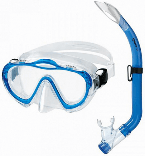 Mares Children's Set Mask + snorkel Sharky - Blue