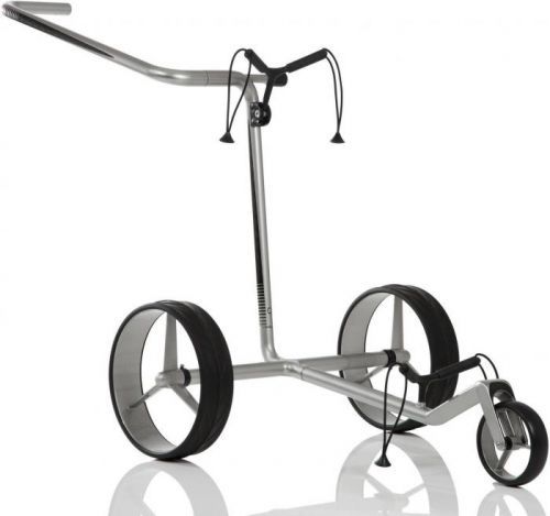 Jucad Carbon 3-Wheel Silver/Black Golf Trolley
