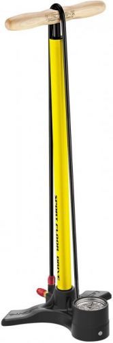 Lezyne Sport Floor Drive Pure Yellow - 3,5' Manometr uni