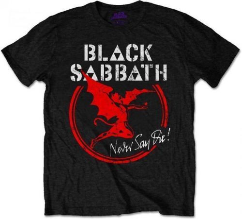 Rock Off Black Sabbath Unisex Tee Archangel Never Say Die XL
