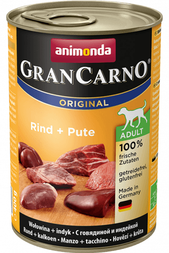 GranCarno Adult hovězí a krůta 400g