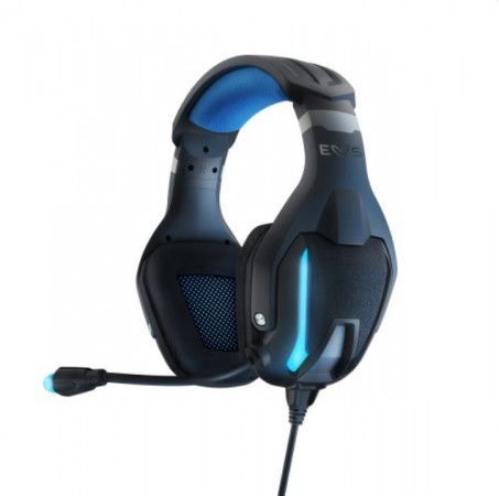 ENERGY Headphones ESG 5 Shock, herní sluchátka s technologií Sound Vibration, všesměrový mikrofon a modré LED, 107 ±3 dB, 448807