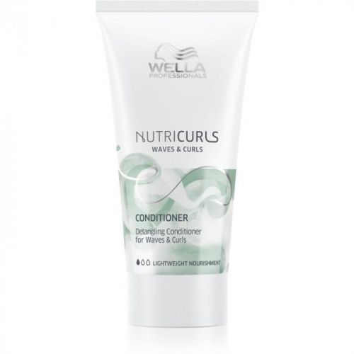 Wella Professionals Nutricurls Waves & Curls vyživující kondicionér pro snadné rozčesání vlasů 30 ml