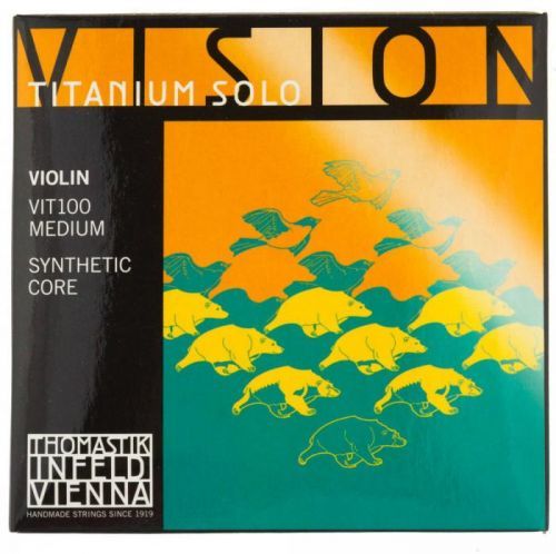 Thomastik VIT100 Vision Titanium Solo Violin String Set