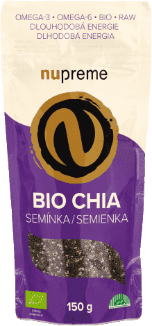 Nupreme BIO Chia semínka 150g