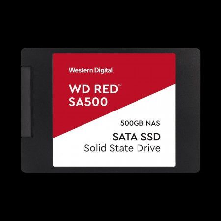 WD RED SSD 3D NAND WDS500G1R0A 500GB SATA/600, (R:560, W:530MB/s), 2.5