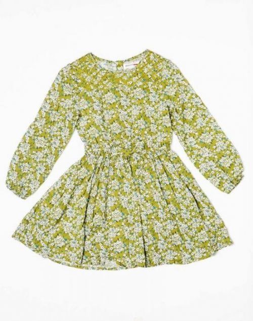 Minoti Šaty dívčí, Minoti, FOREST 4, zelená