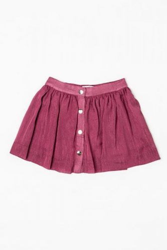 Minoti Sukně dívčí skládaná, Minoti, ROSEWOOD 4, červená