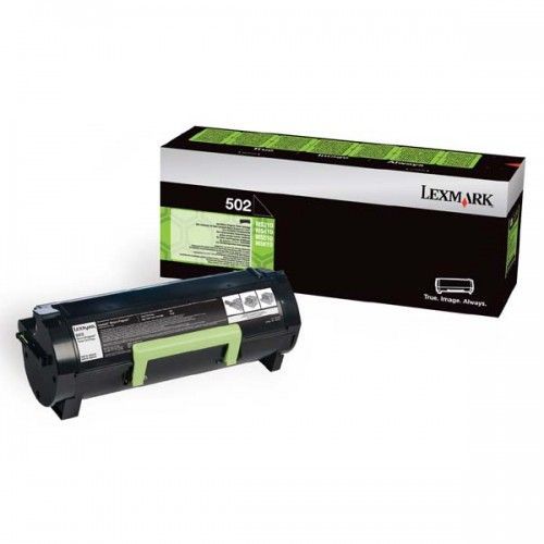 Lexmark originální toner 50F200E, black, 1500str., 502E, Lexmark MS310, MS312, MS410, MS415, MS510, MS610