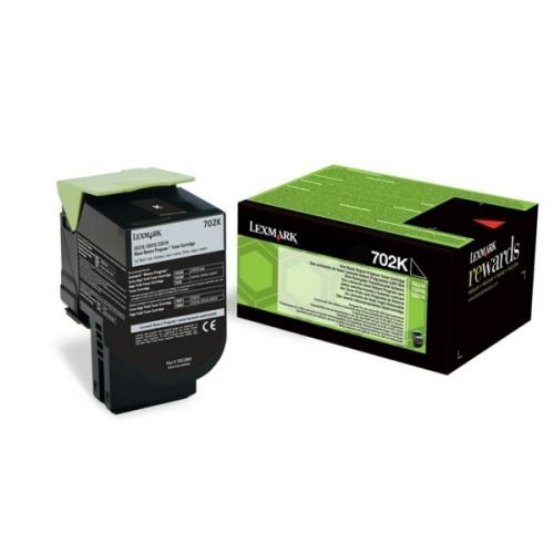 Lexmark originální toner 70C20KE, black, 1000str., return, Lexmark CS310dn,CS310n,CS410dn,CS410dtn,CS410n,CS510de