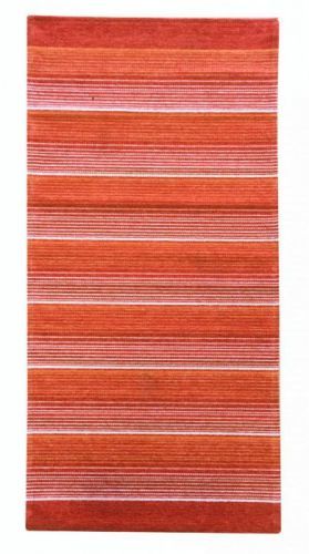 Oriental Weavers koberce Protiskluzový ručně tkaný běhoun Laos 138/999X - 75x160 cm Oranžová