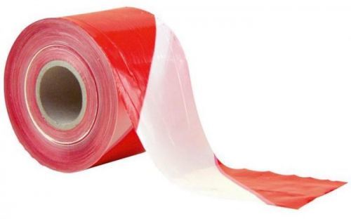 Výstražná PVC páska červeno-bílá
