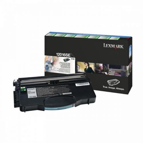 Lexmark originální toner 12016SE, black, 2000str., return, Lexmark E120