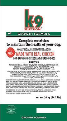 K-9  Growth Formula - 3kg