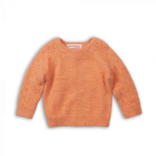 Minoti Svetr dívčí, Minoti, ENCHANTED 11, oranžová