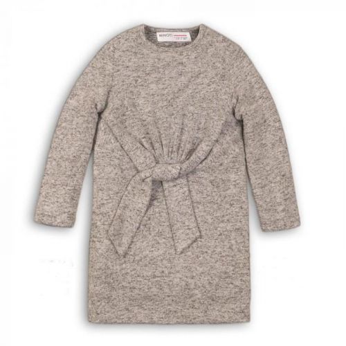 Minoti Šaty dívčí úpletové, Minoti, WISTFUL 5, šedá