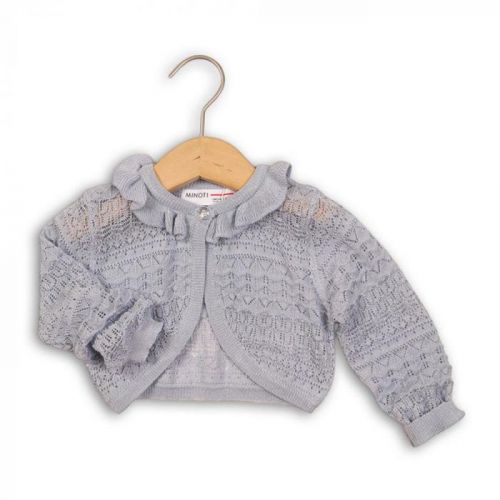 Minoti Svetr dívčí bolerko, Minoti, PRAIRIE 2, šedá
