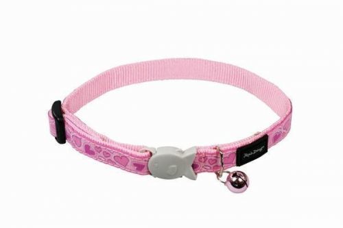 Obojek RD  cat BREEZY LOVE  1,2/20-30cm - PINK