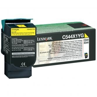 Lexmark C544X1YG žlutý (yellow) originální toner