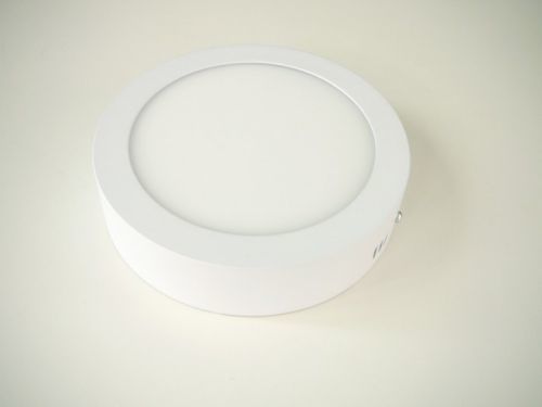 T-LED LED panel kulatý přisazený 12W 166mm Teplá bílá 10283