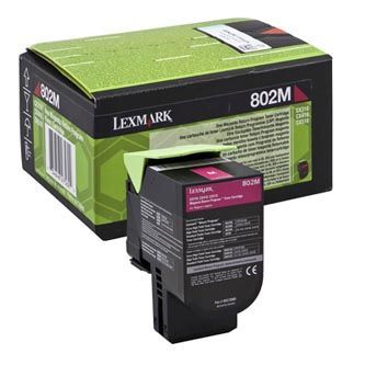 Lexmark originální toner 80C20M0, magenta, 1000str., return, Lexmark CX310dn, CX310n, CX410de, CX410