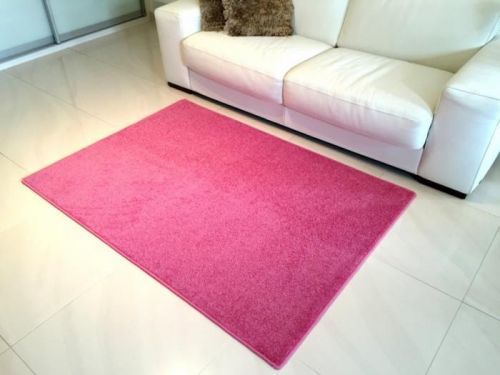 Betap koberce Kusový koberec Eton 2019-11 růžový - 57x120 cm Růžová