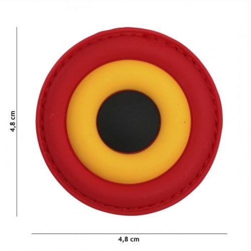 Nášivka gumová 101 Inc Belgium Air Force