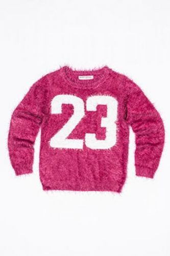 Minoti Svetr dívčí chlupatý, Minoti, GRUNGE 4, růžová
