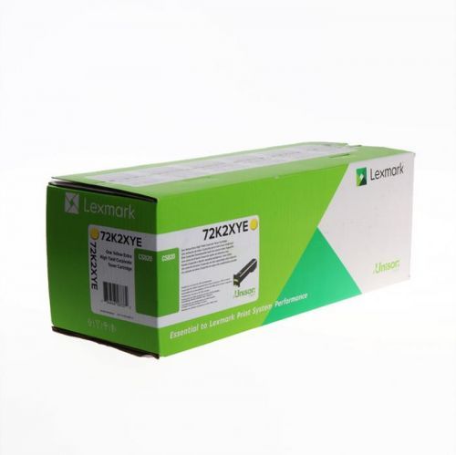 Lexmark originální toner 72K2XYE, yellow, 22000str., extra high capacity, Lexmark CS820de,CS820dte,CS820dtfe