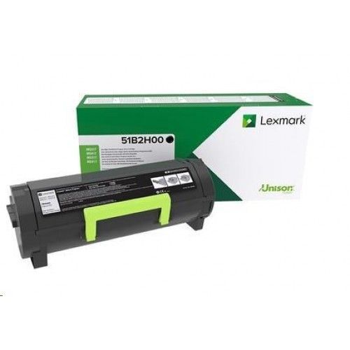 Lexmark originální toner 51B2H00, black, 8500str., Lexmark MS417dn, MX417de