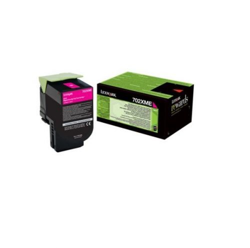 Lexmark originální toner 70C2XME, magenta, 4000str., return, extra high capacity, Lexmark CS510de, CS510dte