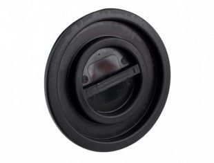 Nohelgarden Poklop na nádobu na odpad černý 75l