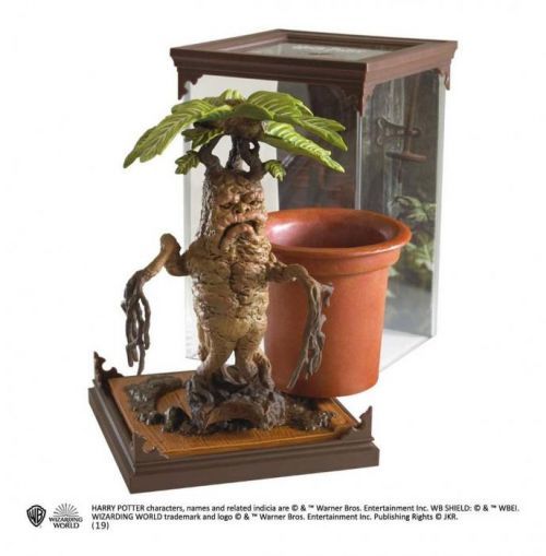 Noble Collection | Harry Potter Magical Creatures Statue - Mandrake 13 cm