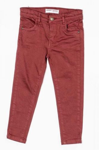 Kalhoty dívčí, Minoti, BERRY 5, červená - 68/80 | 6-12m