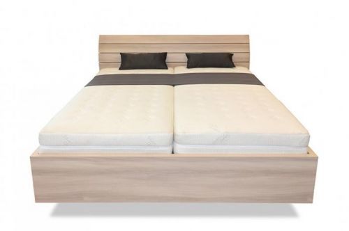 Ahorn SALINA Basic - vznášejíci se dvojlůžková postel se střednicí 160 x 200 cm