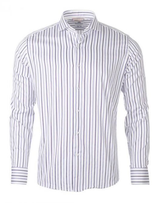 Pánská pruhovaná košile Horizon bílá bílá 176-184/40