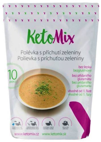 KetoMix Proteinová polévka se sýrovou příchutí - 10 porcí