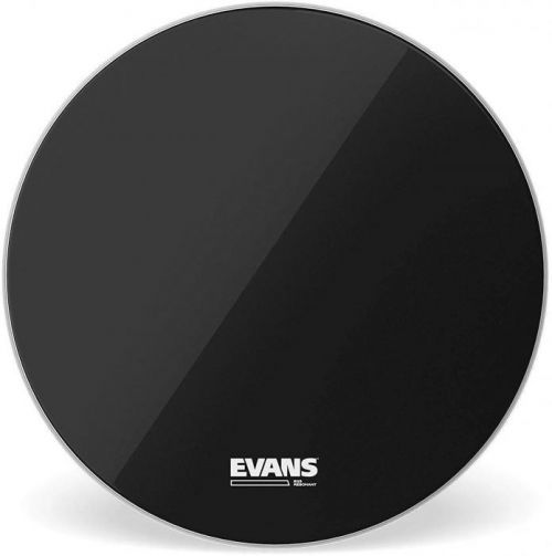 Evans 16'' Smooth Black Bass Drumhead