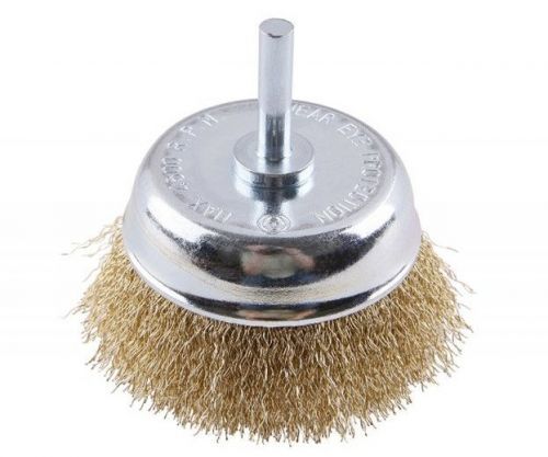 Rotační kartáč hrnkový vlnitý se stopkou Festa -  65x0.3mm