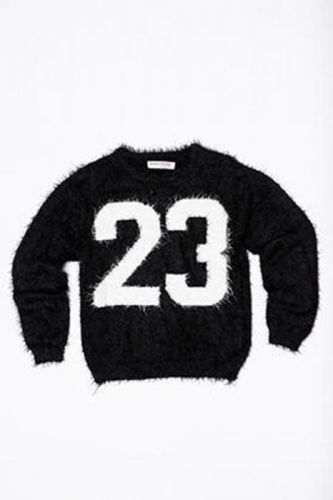 Minoti Svetr dívčí chlupatý, Minoti, GRUNGE 4, černá