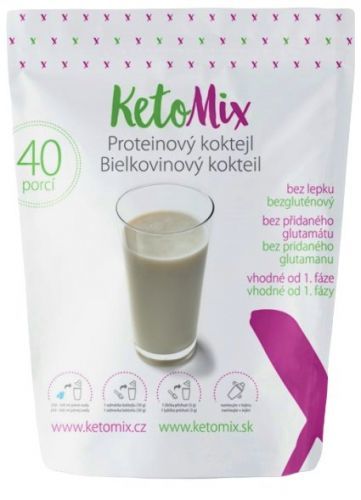 KetoMix Proteinový koktejl - 40 porcí