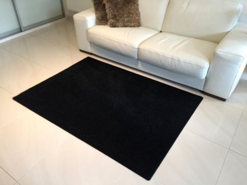 Betap koberce Kusový koberec Eton 2019-78 černý - 57x120 cm Černá