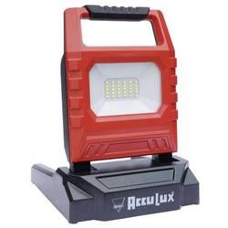Stavební reflektor AccuLux 1500 LED 447441, 15 W, červená/černá