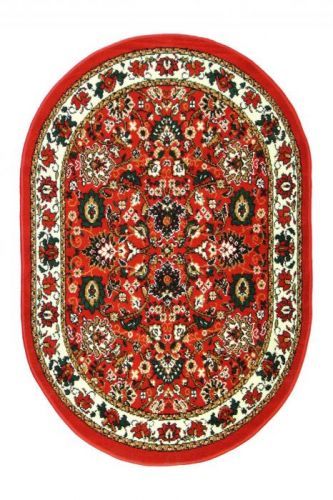 Sintelon koberce Kusový koberec Teheran Practica 59/CVC ovál - 160x230 cm Červená