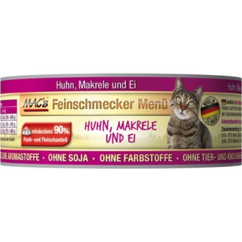 MACs  cat  konz. feinschmecker HUHN/MAKRELE   - 100g