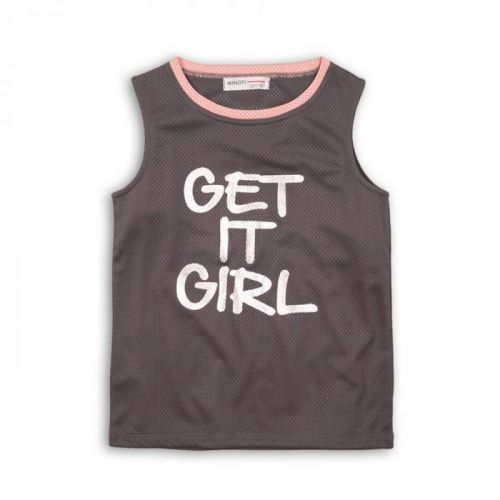 Minoti Tílko dívčí sportovní, Minoti, POWER 7, šedá