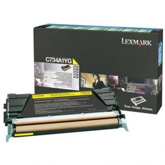 Lexmark C734A1YG žlutý (yellow) originální toner