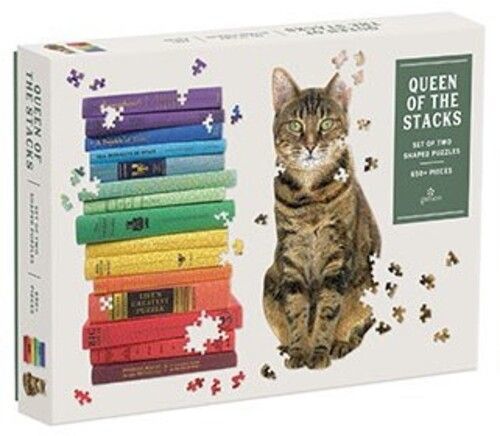 Queen of the Stacks 2-in-1 Puzzle Set (Galison) (Jigsaw)