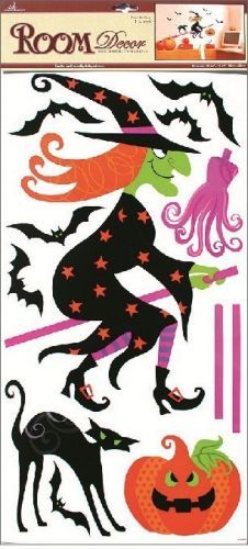 Anděl Samolepky na zeď čarodějnice - 69 x 32 cm - 1026