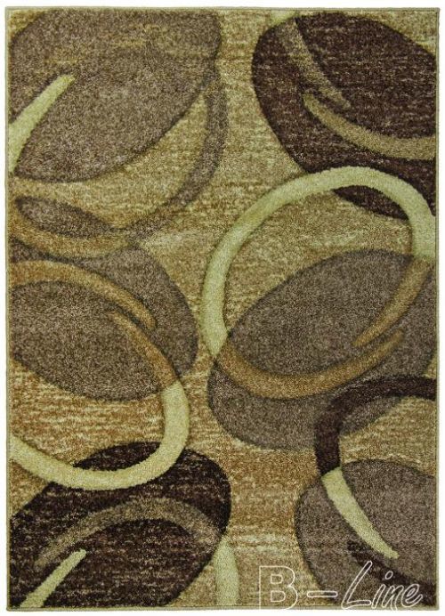 Oriental Weavers koberce Kusový koberec Portland 2093 AY3 Y - 67x120 cm Hnědá